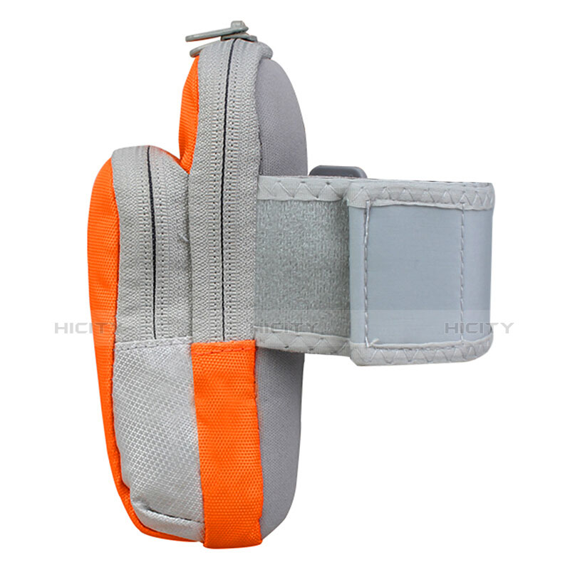 Fascia da Braccio Custodia Armband Corsa Sportiva Universale B24 Arancione