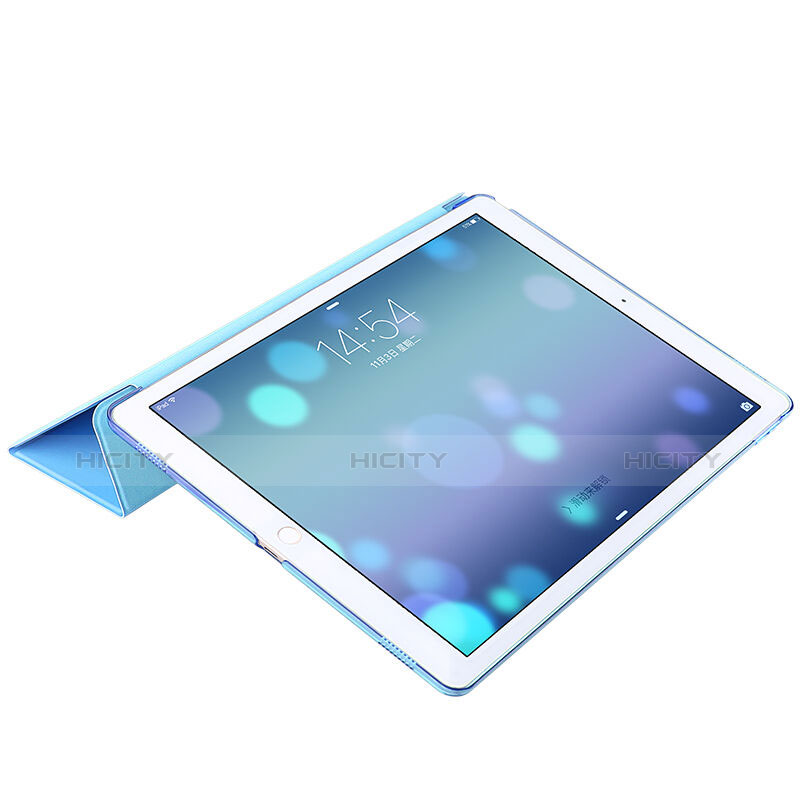 Flip Cover Portafoglio In Pelle con Supporto per Apple iPad Pro 9.7 Cielo Blu