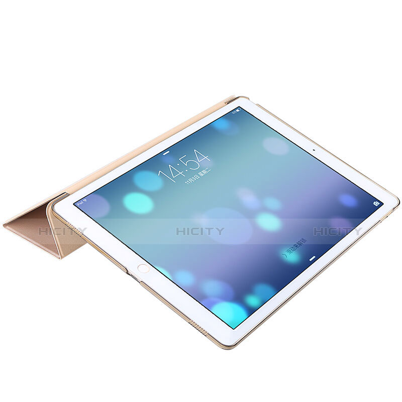 Flip Cover Portafoglio In Pelle con Supporto per Apple iPad Pro 9.7 Oro