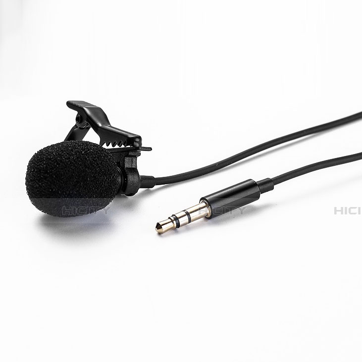 Microfono Mini Stereo Karaoke 3.5mm K01 Nero