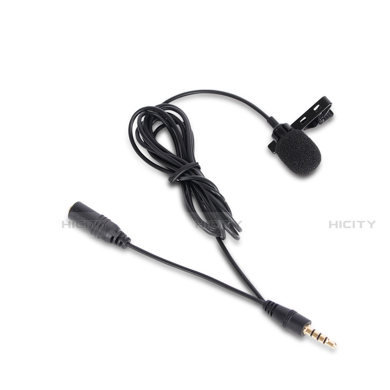 Microfono Mini Stereo Karaoke 3.5mm K06 Nero