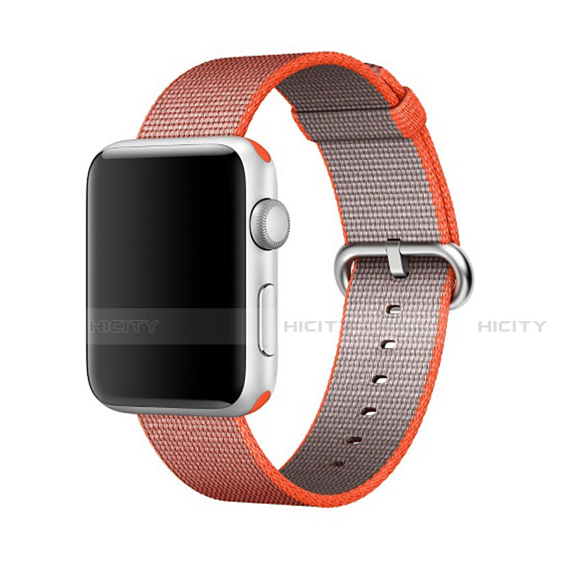 Milanese Cinturino Braccialetto Acciaio Band per Apple iWatch 5 40mm Arancione