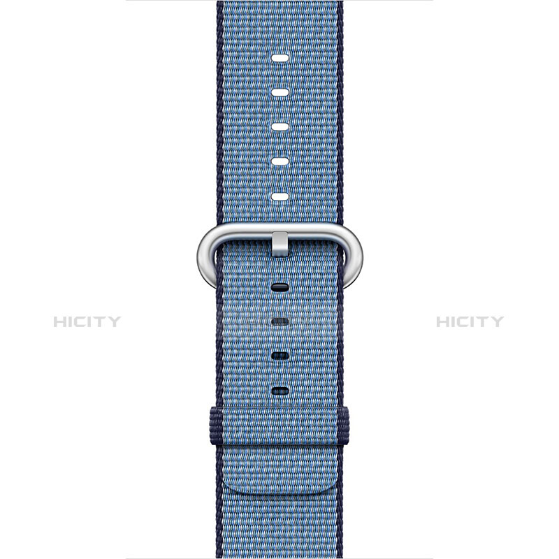 Milanese Cinturino Braccialetto Acciaio per Apple iWatch 2 42mm Blu