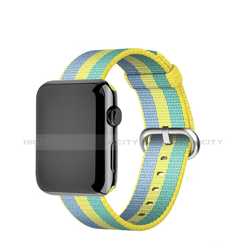 Milanese Cinturino Braccialetto Acciaio per Apple iWatch 2 42mm Giallo