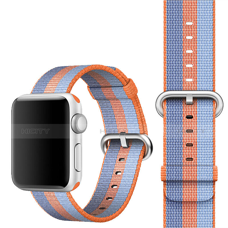 Milanese Cinturino Braccialetto Acciaio per Apple iWatch 42mm Arancione