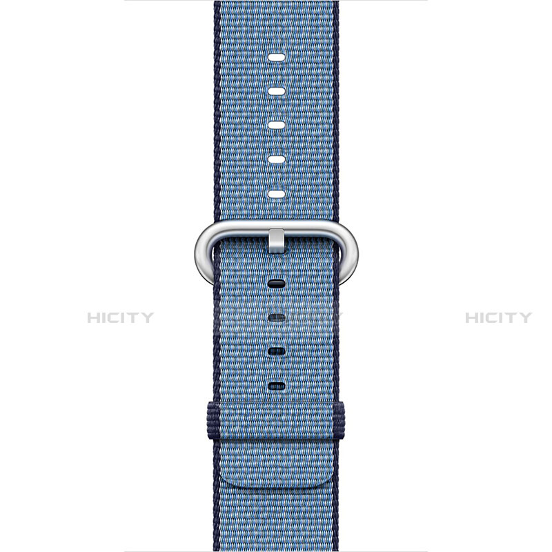 Milanese Cinturino Braccialetto Acciaio per Apple iWatch 5 44mm Blu