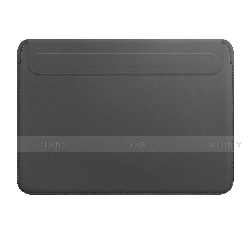 Morbido Pelle Custodia Marsupio Tasca L01 per Apple MacBook Pro 15 pollici Nero
