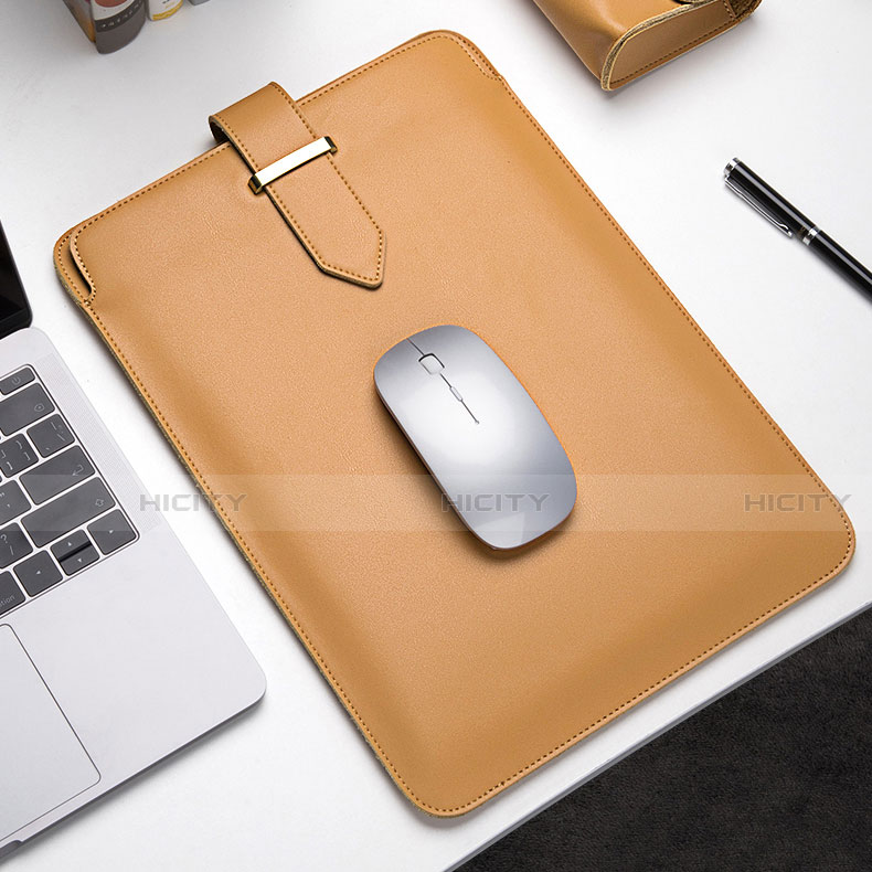 Morbido Pelle Custodia Marsupio Tasca L04 per Apple MacBook 12 pollici