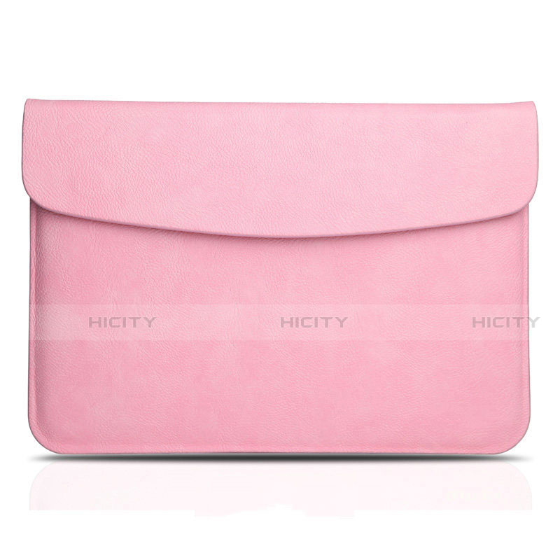 Morbido Pelle Custodia Marsupio Tasca L06 per Apple MacBook Pro 13 pollici (2020) Rosa