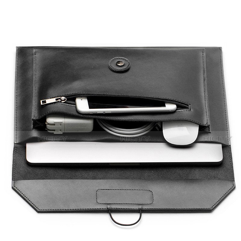Morbido Pelle Custodia Marsupio Tasca L12 per Apple MacBook Pro 13 pollici Retina