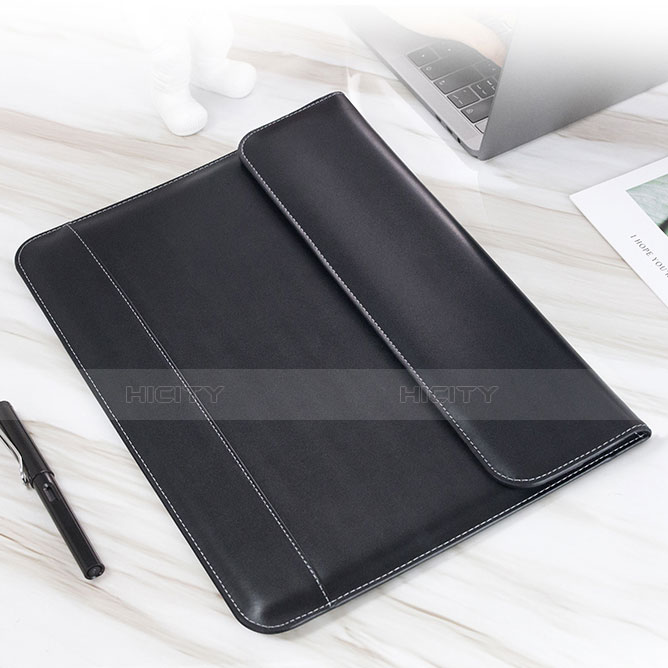 Morbido Pelle Custodia Marsupio Tasca L14 per Apple MacBook Pro 13 pollici