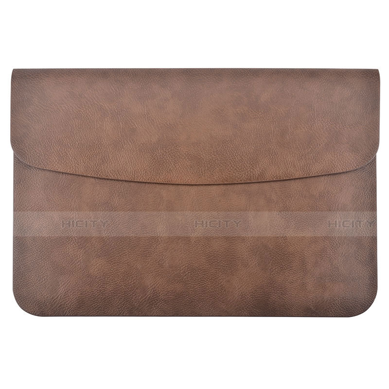 Morbido Pelle Custodia Marsupio Tasca L15 per Apple MacBook 12 pollici Marrone