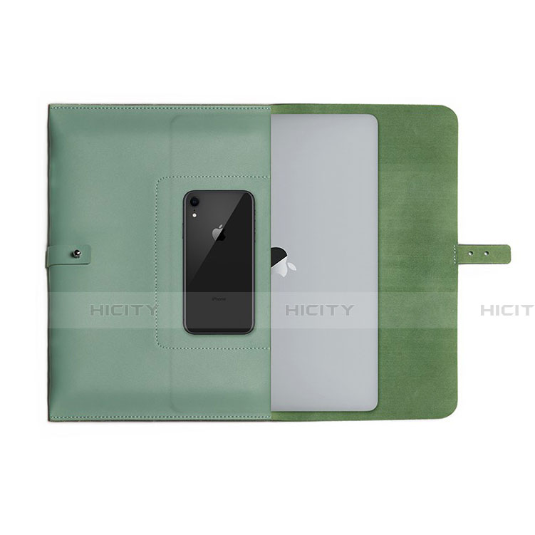 Morbido Pelle Custodia Marsupio Tasca L18 per Apple MacBook Pro 15 pollici