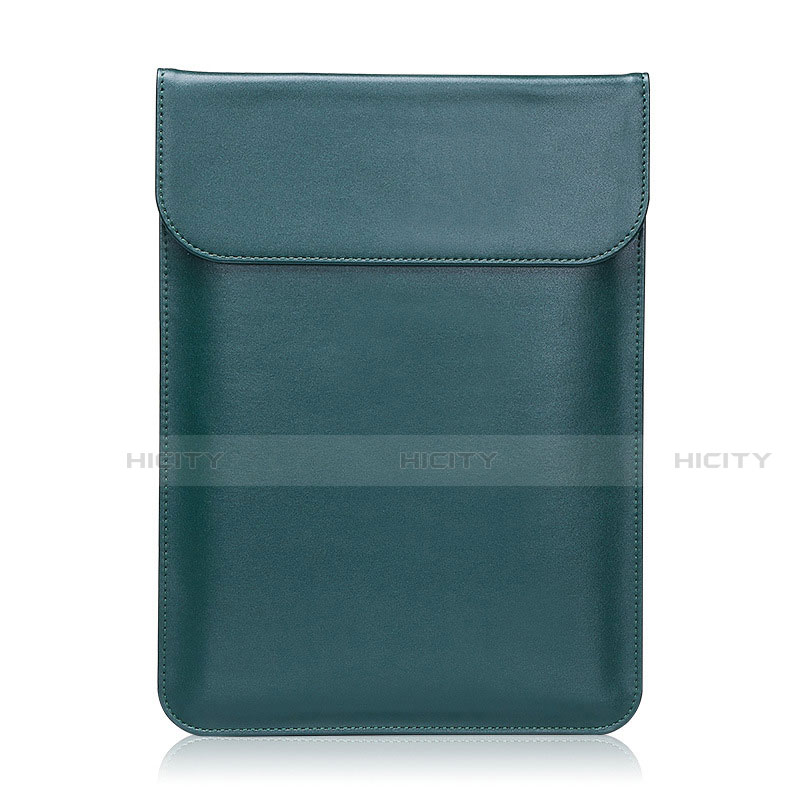 Morbido Pelle Custodia Marsupio Tasca L21 per Apple MacBook Pro 13 pollici (2020) Verde
