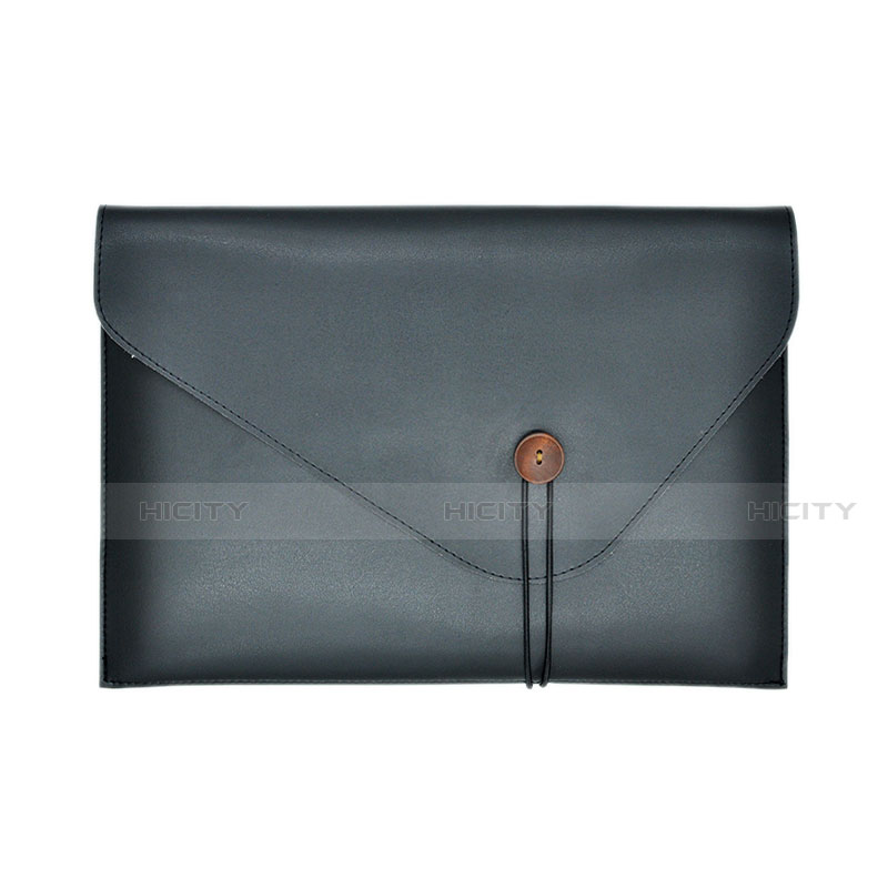 Morbido Pelle Custodia Marsupio Tasca L22 per Apple MacBook Pro 13 pollici Retina Nero