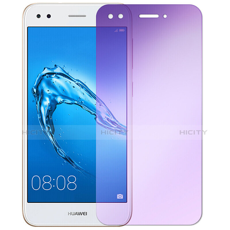 Pellicola in Vetro Temperato Protettiva Anti Blu-Ray Proteggi Schermo Film B01 per Huawei Y6 Pro (2017) Chiaro