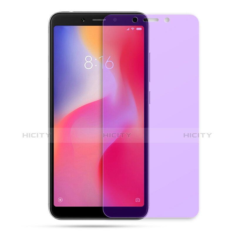 Pellicola in Vetro Temperato Protettiva Anti Blu-Ray Proteggi Schermo Film B01 per Xiaomi Redmi 6 Chiaro