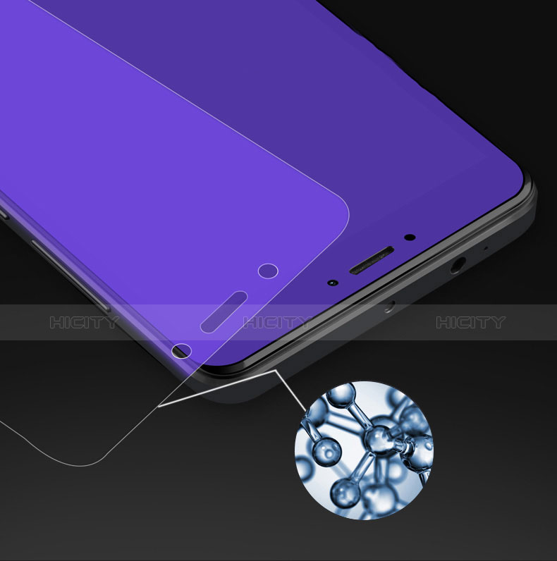 Pellicola in Vetro Temperato Protettiva Anti Blu-Ray Proteggi Schermo Film B01 per Xiaomi Redmi Note 4 Blu