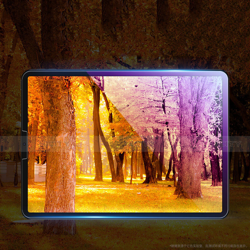 Pellicola in Vetro Temperato Protettiva Anti Blu-Ray Proteggi Schermo Film B03 per Apple iPad Pro 11 (2020) Chiaro