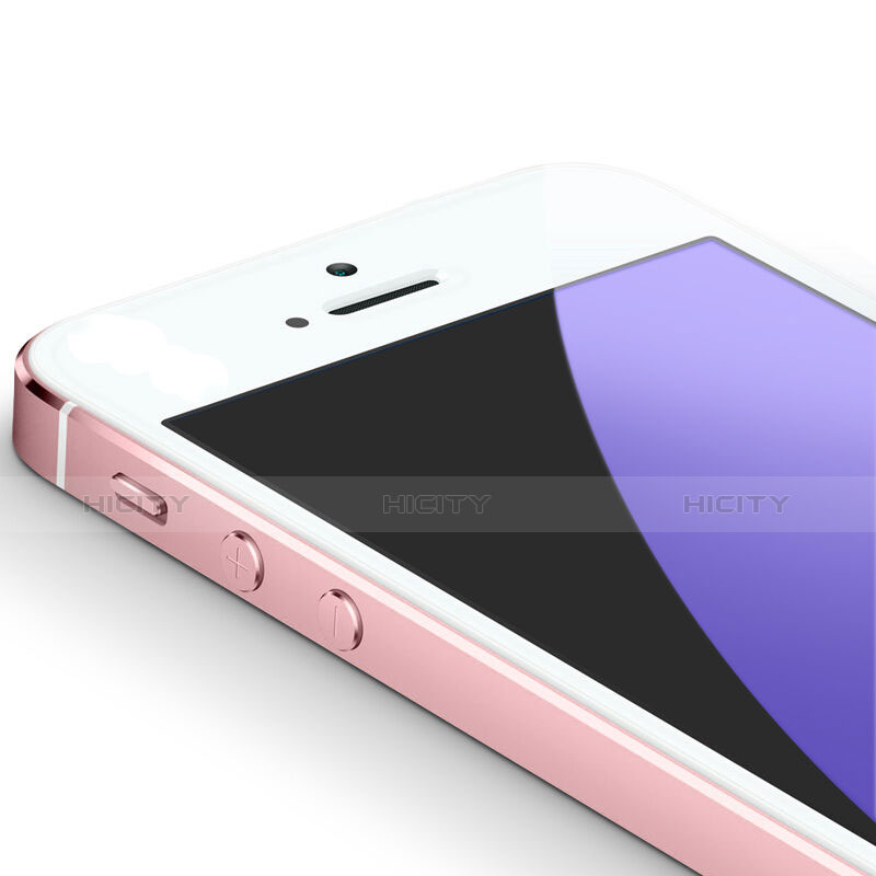 Pellicola in Vetro Temperato Protettiva Anti Blu-Ray Proteggi Schermo Film per Apple iPhone 4 Blu