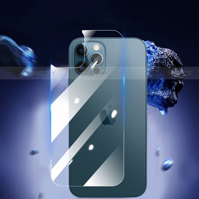 Pellicola in Vetro Temperato Protettiva Fronte e Retro Proteggi Schermo Film per Apple iPhone 13 Pro Max Chiaro