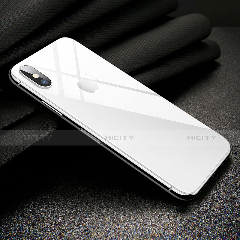Pellicola in Vetro Temperato Protettiva Fronte e Retro T01 per Apple iPhone Xs Max Bianco