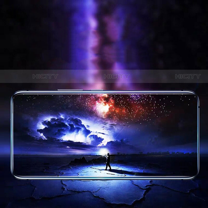 Pellicola in Vetro Temperato Protettiva Integrale Anti Blu-Ray Proteggi Schermo Film F03 per Samsung Galaxy S23 Ultra 5G Nero