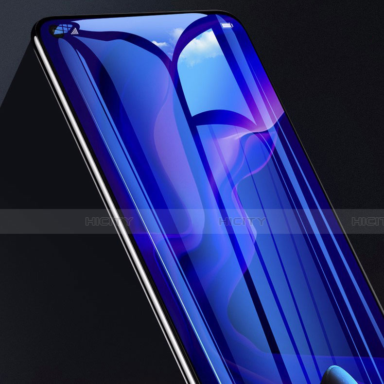 Pellicola in Vetro Temperato Protettiva Integrale Anti Blu-Ray Proteggi Schermo Film per Huawei Nova 7 SE 5G Nero