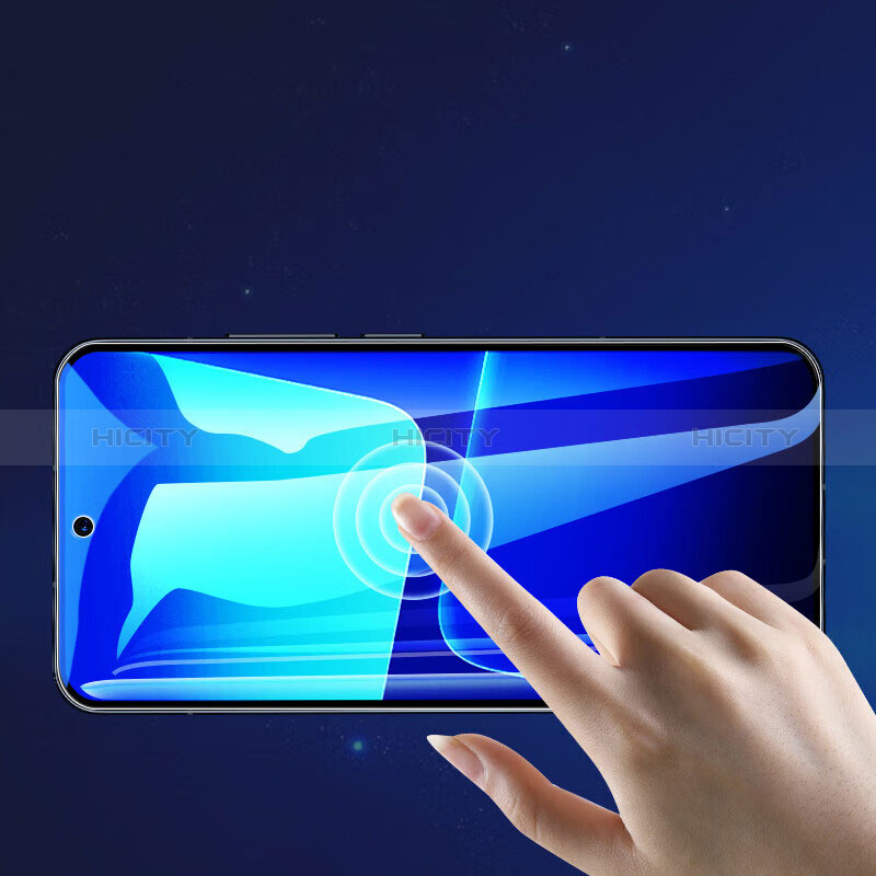 Pellicola in Vetro Temperato Protettiva Integrale Anti Blu-Ray Proteggi Schermo Film per Xiaomi Mi 13 5G Nero