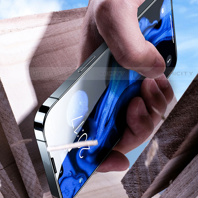 Pellicola in Vetro Temperato Protettiva Integrale Proteggi Schermo Film F02 per Apple iPhone 13 Mini Nero