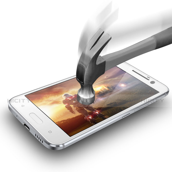 Pellicola in Vetro Temperato Protettiva Integrale Proteggi Schermo Film F02 per HTC 10 One M10 Bianco