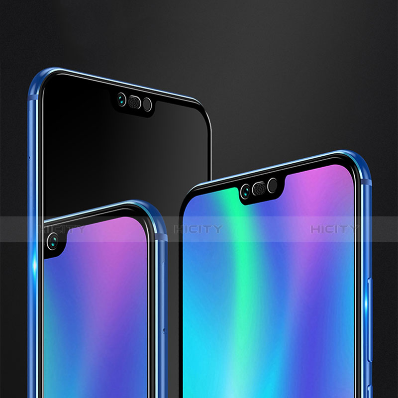 Pellicola in Vetro Temperato Protettiva Integrale Proteggi Schermo Film F02 per Huawei Honor 10 Nero