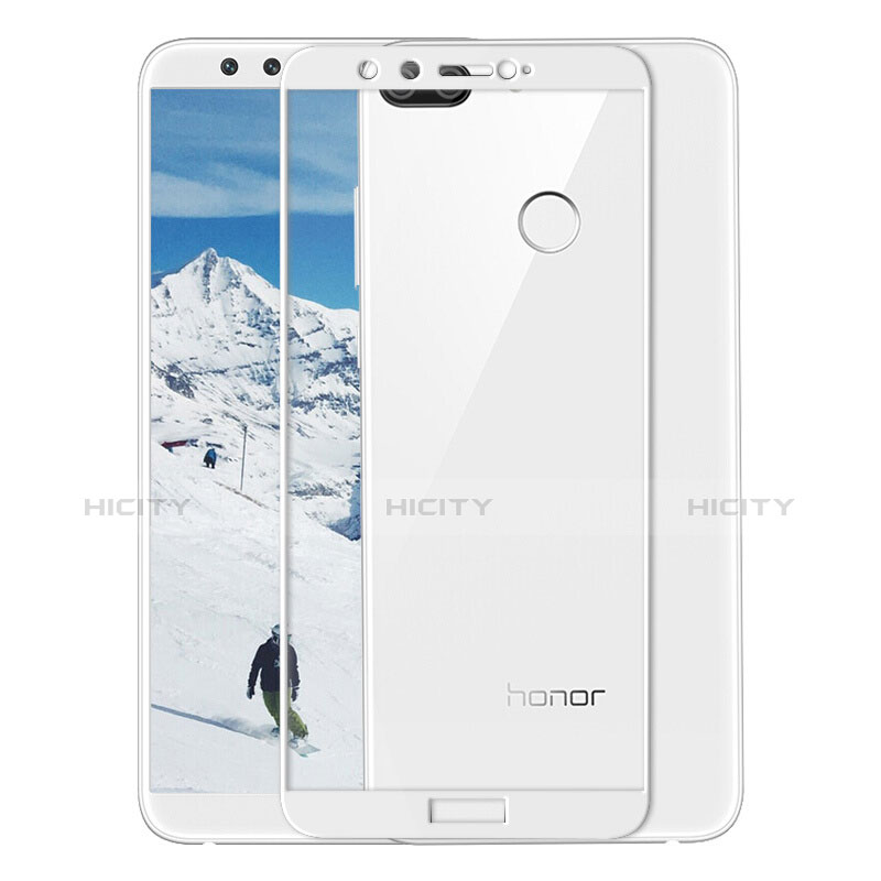 Pellicola in Vetro Temperato Protettiva Integrale Proteggi Schermo Film F02 per Huawei Honor 9 Lite Bianco