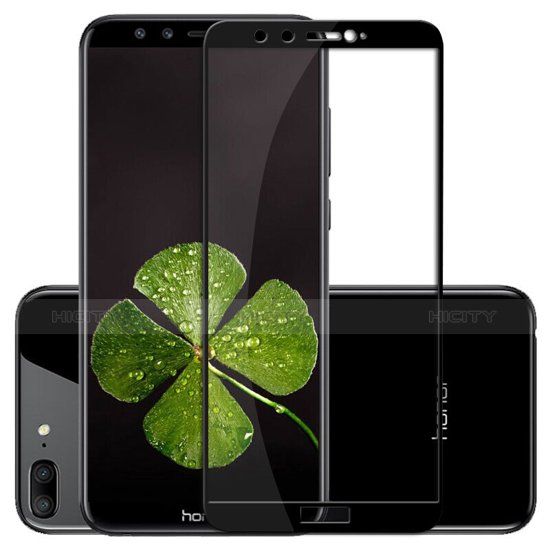 Pellicola in Vetro Temperato Protettiva Integrale Proteggi Schermo Film F02 per Huawei Honor 9 Lite Nero