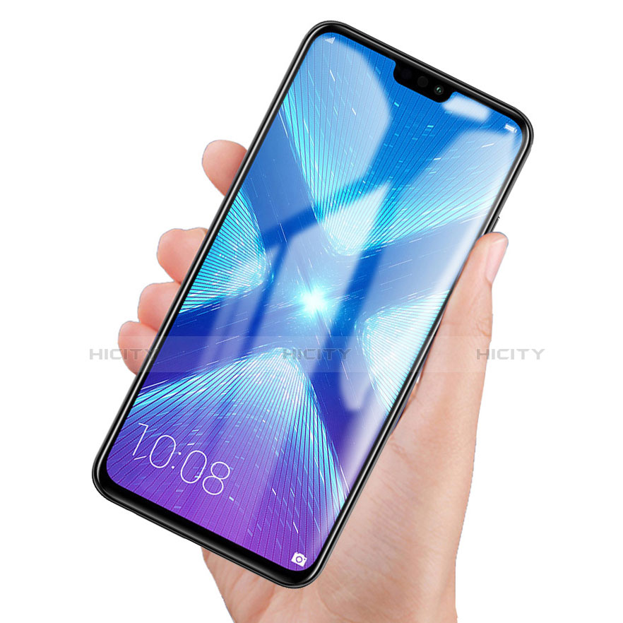 Pellicola in Vetro Temperato Protettiva Integrale Proteggi Schermo Film F02 per Huawei Honor 9X Lite Nero