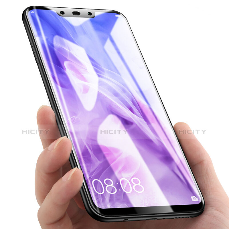 Pellicola in Vetro Temperato Protettiva Integrale Proteggi Schermo Film F02 per Huawei Nova 3 Nero