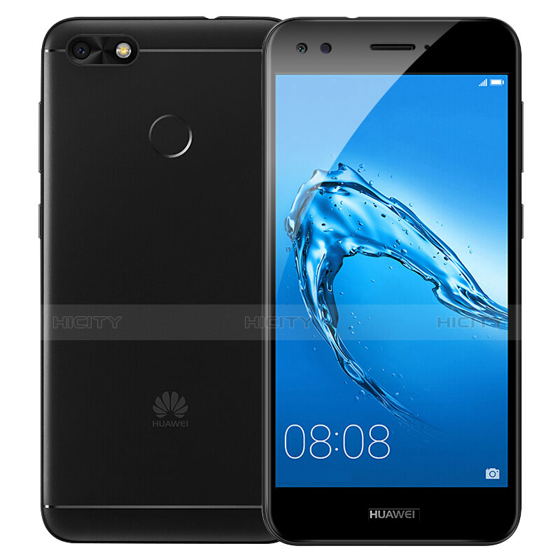 Pellicola in Vetro Temperato Protettiva Integrale Proteggi Schermo Film F02 per Huawei Y7 Prime Nero