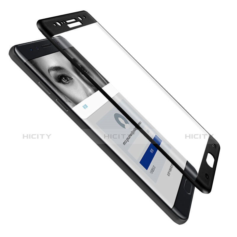 Pellicola in Vetro Temperato Protettiva Integrale Proteggi Schermo Film F02 per Samsung Galaxy Note 7 Nero