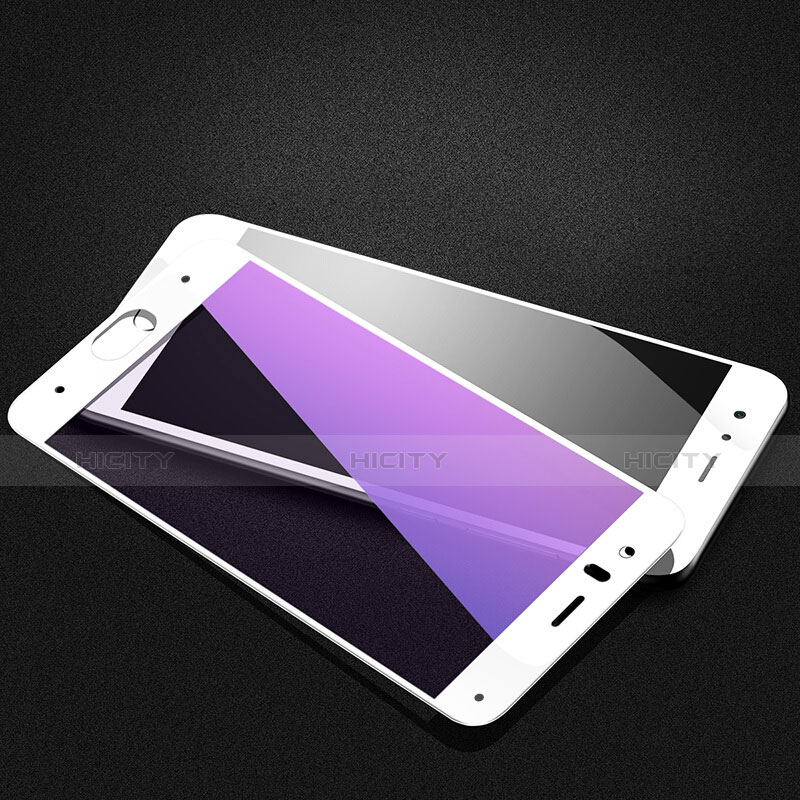 Pellicola in Vetro Temperato Protettiva Integrale Proteggi Schermo Film F02 per Xiaomi Mi 6 Bianco