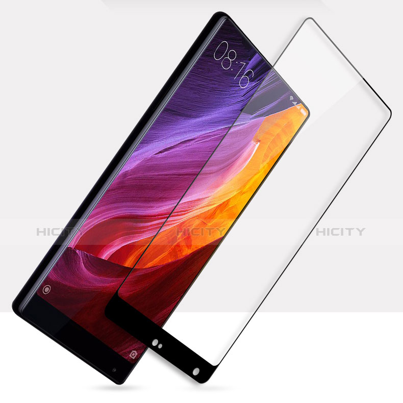 Pellicola in Vetro Temperato Protettiva Integrale Proteggi Schermo Film F02 per Xiaomi Mi Mix Nero