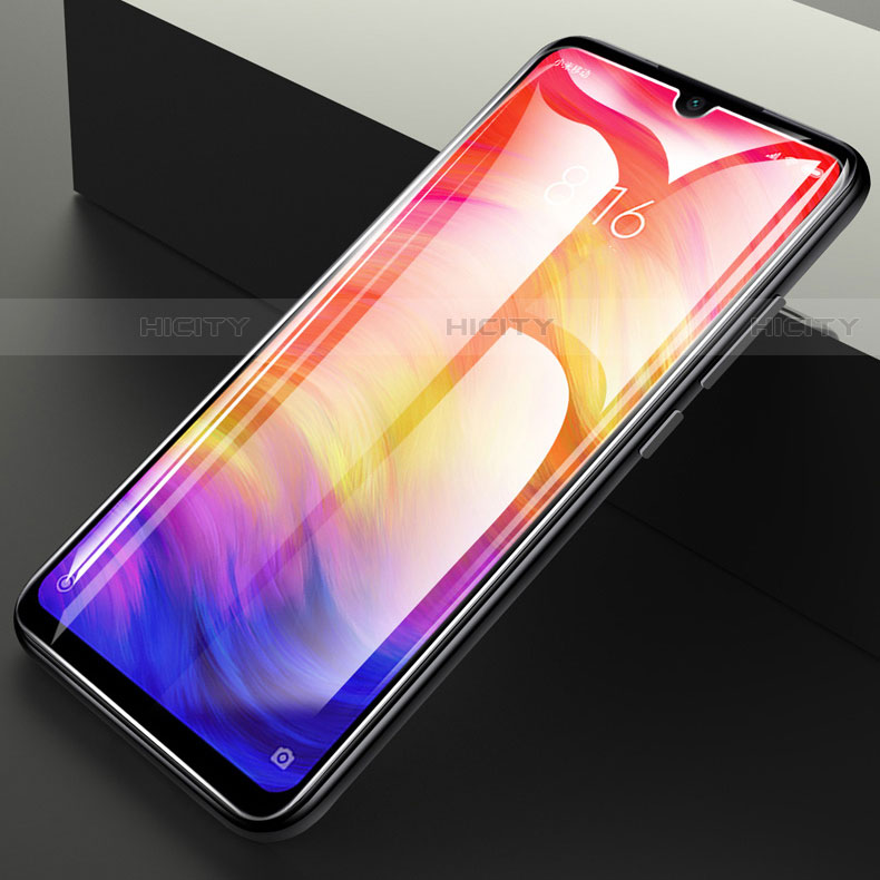 Pellicola in Vetro Temperato Protettiva Integrale Proteggi Schermo Film F02 per Xiaomi Redmi Note 8T Nero