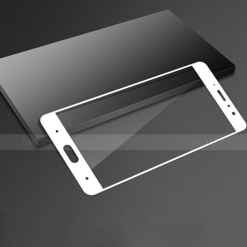 Pellicola in Vetro Temperato Protettiva Integrale Proteggi Schermo Film F02 per Xiaomi Redmi Pro Bianco