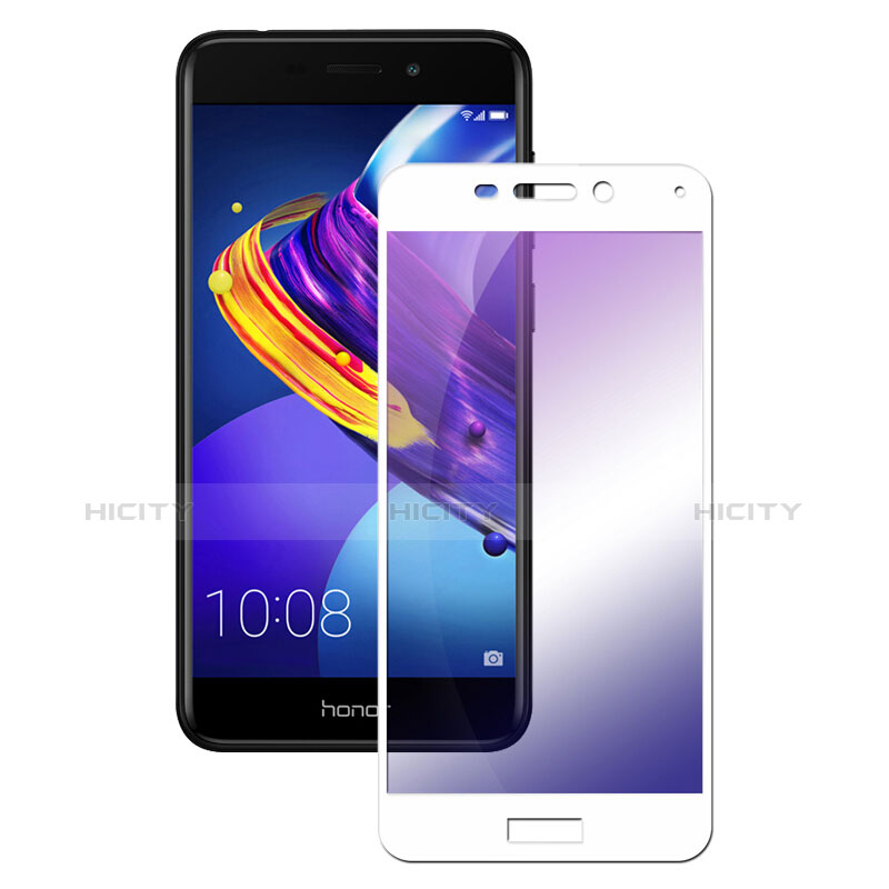 Pellicola in Vetro Temperato Protettiva Integrale Proteggi Schermo Film F03 per Huawei Honor 6C Pro Bianco