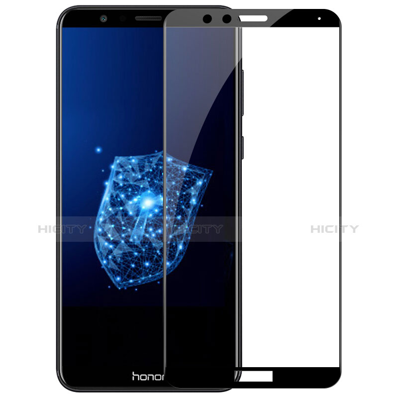 Pellicola in Vetro Temperato Protettiva Integrale Proteggi Schermo Film F03 per Huawei Honor 7X Nero