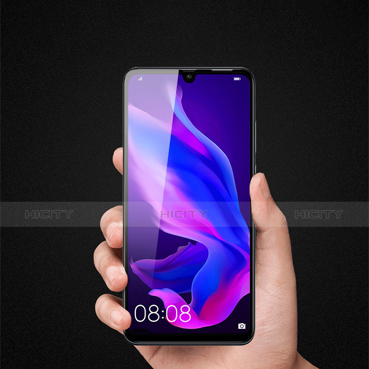 Pellicola in Vetro Temperato Protettiva Integrale Proteggi Schermo Film F03 per Huawei Nova 4e Nero