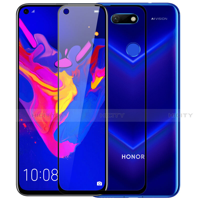 Pellicola in Vetro Temperato Protettiva Integrale Proteggi Schermo Film F03 per Huawei Nova 5i Nero