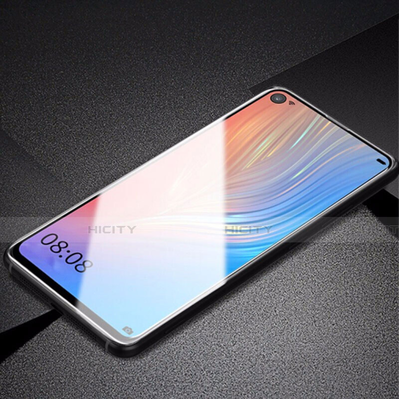 Pellicola in Vetro Temperato Protettiva Integrale Proteggi Schermo Film F03 per Huawei Nova 7 SE 5G Nero