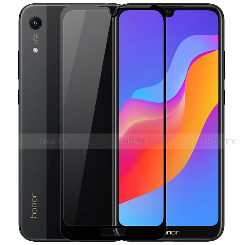 Pellicola in Vetro Temperato Protettiva Integrale Proteggi Schermo Film F03 per Huawei Y6 (2019) Nero