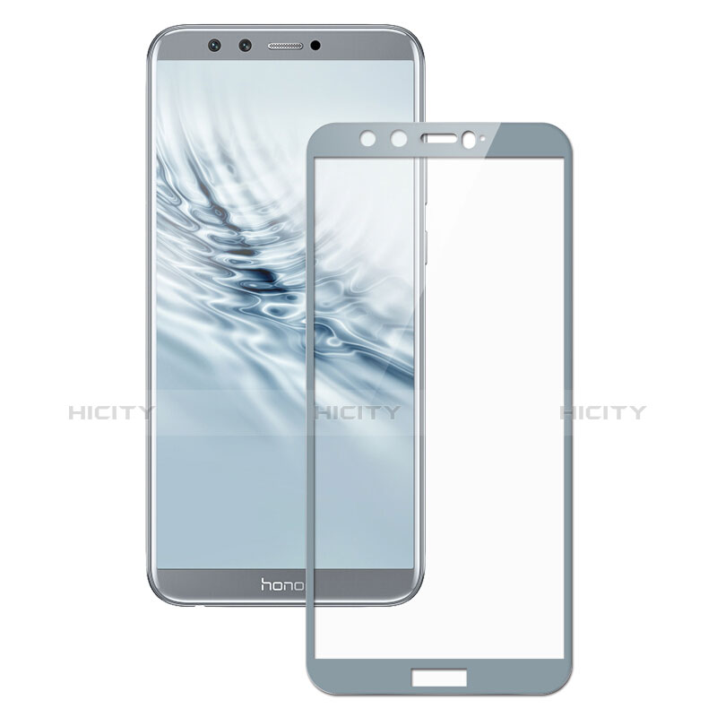 Pellicola in Vetro Temperato Protettiva Integrale Proteggi Schermo Film F04 per Huawei Honor 9 Lite Grigio