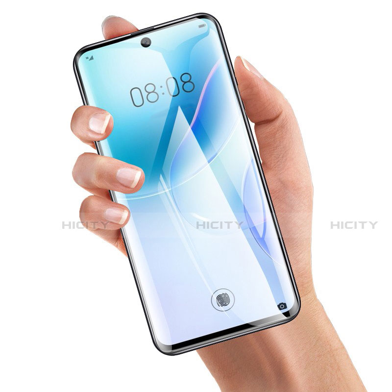 Pellicola in Vetro Temperato Protettiva Integrale Proteggi Schermo Film F04 per Huawei Nova 8 5G Nero